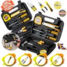 Kit Ferramenta 8 Peças Premium Peças Para Manutenção Com Alicate Universal e Martelo , Chaves Philips , Chave de Fenda