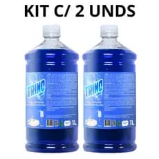 Kit 2 Secantes Abrilhantador Para Maquina De Lavar Louças TrinoSec Brilho Intenso Em Lava-louças 1L