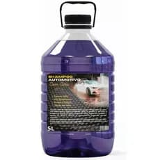 Shampoo Automotivo Com Cera de CARNAÚBA  Lava Carro 5 Litros Rende 100 Litros para carro e moto