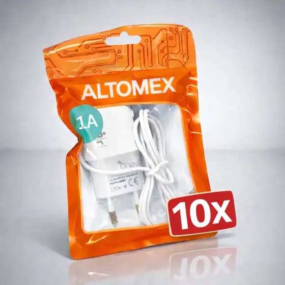 KIT 10 CARREGADOR  MODELO V8 ATACADO SUPER PROMOÇAO ATACADO