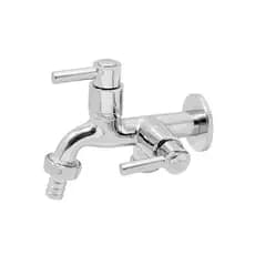Torneira Tanque Maquina de Lavar 1428 2 Abs Cromado 1/4 Volta LUXO
