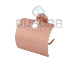 Papeleira para Banheiro Porta Papel Higiênico Inox ROSE