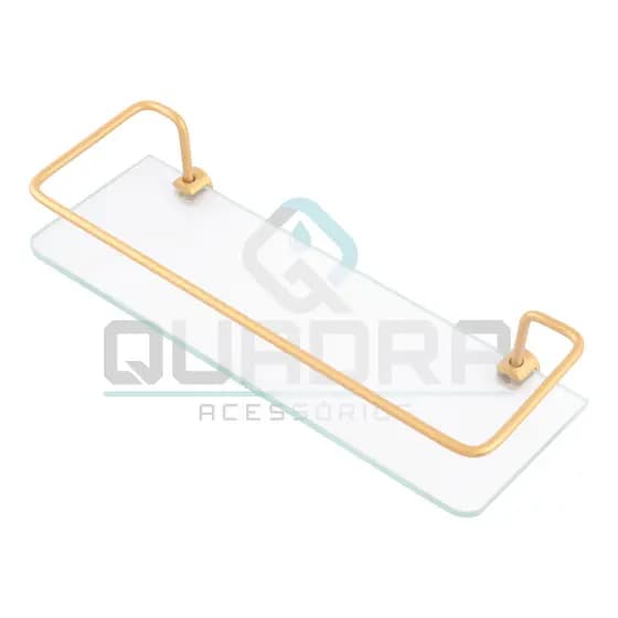 Porta Shampoo Reto (DOURADO)