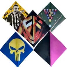 Raia Peixinho Pipa Papagaio Flechinha Plastico 35x35 Pacote Com 10 Unidades Sortidos