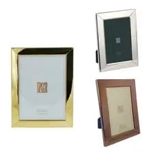 01 Porta Retrato Aço Inox Moldura 15x20 Rose gold/dourado/prata