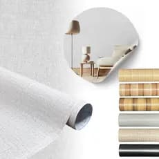 Papel De Parede Decorativo 5m Autoadesivo Quarto Sala Móveis Clean