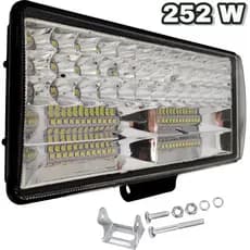 Farol De Led Auxiliar VPL-7328 252w 84 Leds 12v 24v