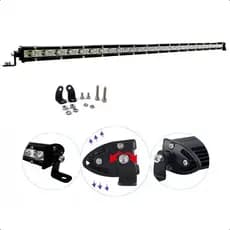 Farol Auxiliar Led 90w 85cm Barra de LED SLIM troller rally off-road VPL-7409