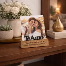 Suportes de Foto com Frases de Amor 12cm