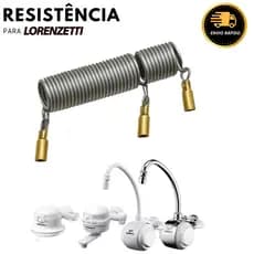 Resistência Duo Shower Quadra Ducha futura Multitemperatura elétrica similar 127v/220v Chuveiro e Torneira Eletrica