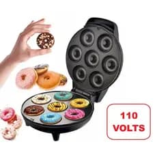 Mini Máquina De Fazer Donuts Rosca Doces Culinária 7 Furos