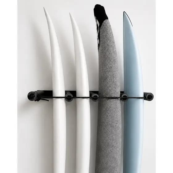 Suporte Rack De Prancha Para 4 Prancha de Surf em alumínio Não Enferruja