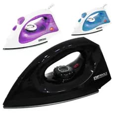 Ferro de passar Roupas a Vapor ou Seco 127/220v Preto Black Azul Roxo - STARTOOLS