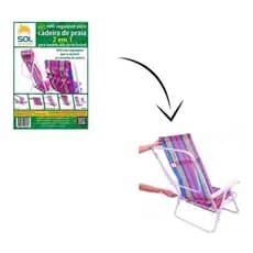 Refil para cadeira de praia reclinável