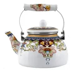 CHALEIRA ESMALTADA FLORAL