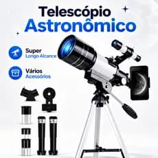 Telescopio astronomico profissional Tripé Ajustável 300mm telescope Astronomica Profissional Telescó