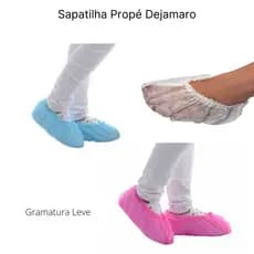 Propé Descartável TNT Sapatilha - pacote c/100