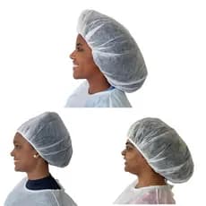 10 Toucas Descartável para cabelo Afro e volumosos