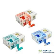 Lanceta de Segurança Descarpack para dosagem de Glicose - caixa com 100 unidades