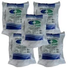 50 Lençol P/Maca TNT Econômico Descartável 2,00x0,90 Branco C/Elástico Flexpell