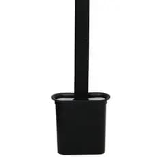 Escova Sanitária De Silicone Para Limpar Privada Banheiro Vaso Sanitário Com Suporte e Adesivo Para Parede
