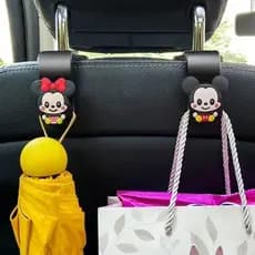 Kit 2 Ganchos Para Encosto Do Banco Carro , Suporte universal