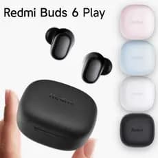 Fone Bluetooth Redmi Buds Play 6 Original + Estojo Bateria Longa