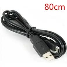 cabo v3 80 cm USB Carregador Compatível com Controle PS3 Caixinha de Som Câmera