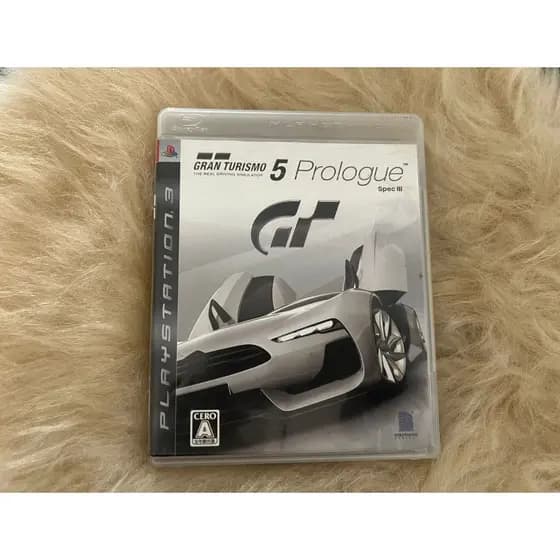 Gran Turismo 5 Prologue PS3 Spec 3 Japonês Completo Colecionador