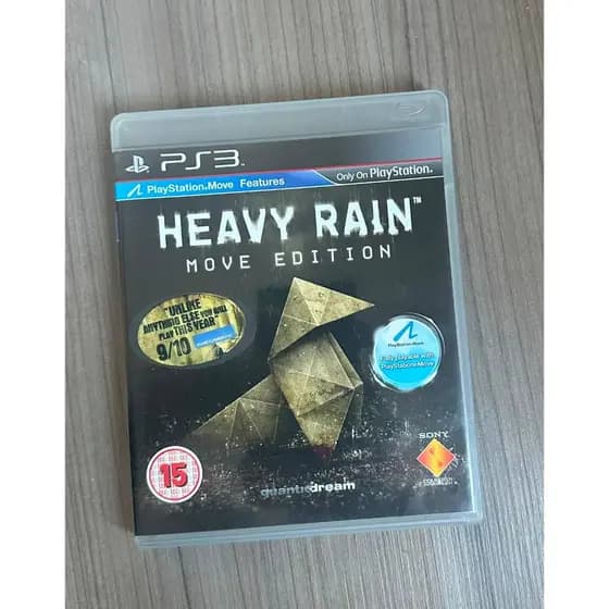 Heavy Rain Move Edition PS3 Original Mídia Física Completo