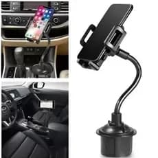 Suporte Flexível Para Celular Gps Porta Copo Premium Carro