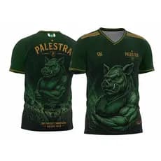 CAMISA, CAMISETA, BLUSA VERDAO PALESTRINO, DRYFITUV50+