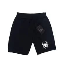 Bermuda Moletom Infantil Homem Aranha Heroi Shorts Oferta