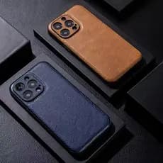 Capa Clássica De Couro De Luxo Macio Para iPhone 15 14 13 12 11 Pro Max XR XsMax 7 8 Mais Estampa De Lichia