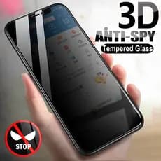 Protetor De Tela De Vidro Temperado Anti-Espionagem 3D Para IPhone 16 15 14 Pro Max Plus 13 12 11pro mini 8 7 6 6s 6Plus SE 2020