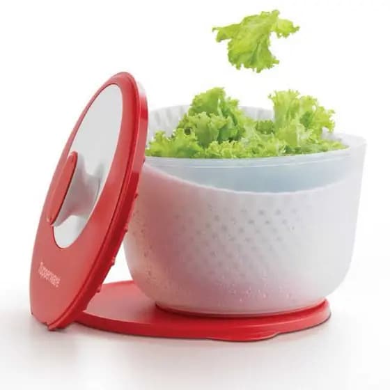 Centrífuga e Secadora para Salada Tupperware 3,9L C/ Tampa