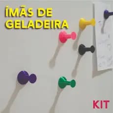 Ímã De Geladeira Pin Colorido Lousa Magnética E Mural Kit Com Imãs De Neodímio Decorativo