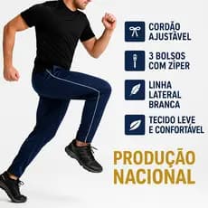 Calça Esportiva Chimpa Corrida Elastano Academia