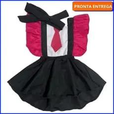 Romper Jardineira Macaquinho Temático Bloguerinha Mesversário Poderosa Chefinha