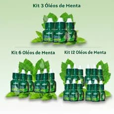 Kit Óleos de Menta 3/6/12 -- 10ML - Apinil
