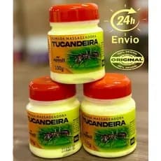 Kit com 3 Pomada Massageadora Tucandeira 100g- Apinil