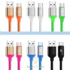 Cabo de dados de transmissão usb de Silicone macio adequado para iphone  Full Range