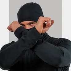 Touca Balaclava Articulada Unissex Touca Ninja Peluciada para Frio Andar de Moto