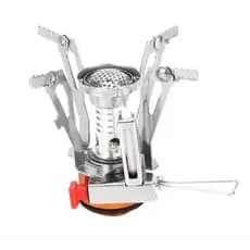 Mini Fogareiro Portátil Acendimento Auto/Click Pesca Camping Trilha Acampamento