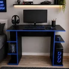 Mesa Gamer Escrivaninha Jogos Pc Multiuso Quarto Organizador Escritório Computador Notbook Cores