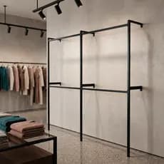 Cabideiro para roupa, estante, Arara de Loja, organizador suporte.