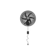 Ventilador de Parede Oscilante Monta Fácil Ventisol 50cm 6 pas preto 110V