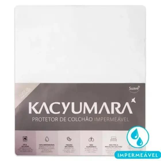 Protetor Colchão Berço Impermeável Malha em algodão Kacyumara