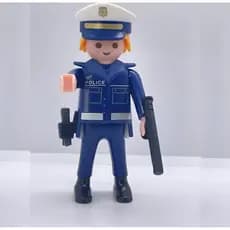 Playmobil Policial Azul (Lacrado)