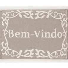 Tapete de Entrada Bem-Vindo Decorativo- Zuri Decor